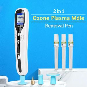 Machine Ozone Plasma Pen Lcd Wart Freckle Removal Tag Tattoo Cleaner Skin Mole Dark Spot Remover Pimple Nevus Removal Beauty Care Tool