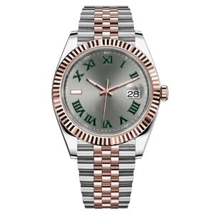 Moda Tasarımcı Saati Relogios Otomatik Hareket AAA Sınıf Erkekler Saat Mekanik 36 36 41mm kadran yüksek kaliteli üst marka lüks erkek ve kadın saat