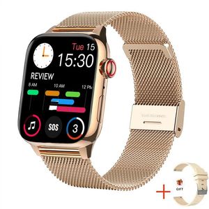 Uhren 2022 Neue Frauen Smart Uhr Männer Voller Touch Split Screen Fitness Tracker Bluetooth Anruf Smart Uhr Damen Sport Smartwatch Frauen