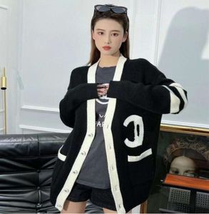 New Women's Sweaters Women Spring Autumn Loose Casual cardigan knit sweater pattern letter printing Woman designer Sweater S-XL 369