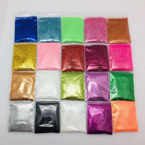 Party Decoration 50G Extra Ultra Fine Glitter Powder Shining Silver Nail Dust DIY Art Decorations Manicure 20 Colors 77962