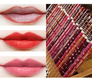 Whole Lip Liner Dark Coffee Brown Black Rose Red Augenbrauenstift Eyeliner Mate Lip Liner Make Up Tools9268256