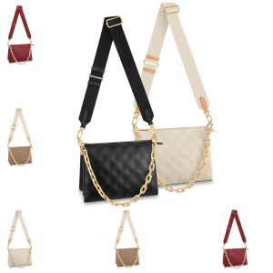 Damen CrossBody COUSSIN M57790 Luxus Designer Taschen Sling Clutch Handtasche und Geldbörse Echtes Leder Umhängetaschen Herren Totes Pochette Vintage Geldbörsen Umhängetasche