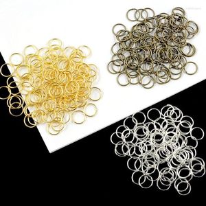 Chandelier Crystal 11mm/12mm Silver/Gold/Bronze Metal Rings Octagon Beads Lamp ConnectorsFor Diy Jewelry Finding Making Accessories Supplies