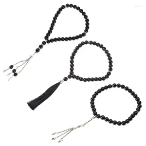 Ketten Muslim Tasbih 33 Rosenkranzperlen Islam Gebet Dhikr Misbaha Islamisches Ramadan Geschenk