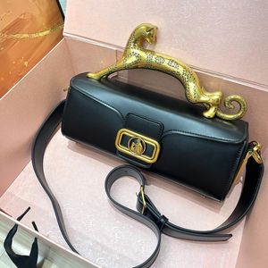 10A Die neueste Handtasche im Runway-Look, Rindsleder, Luxus-Designer-Handtasche, Modetaschen, Damenhandtasche, klassische Klappe, Schaffell mit Palmenmuster, Schulter, LANVIN