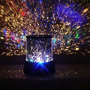 2015 lampe de lave réelle nuit lampe de Projection de Yang Star nouveau romantique coloré Cosmos maître projecteur LED nuit Gift242e
