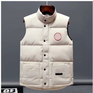 겨울 Monclaired Jacket Mens Gilet Down Vest Homme Vests Gilet Parkas 코트 후드 겉옷 방수 남성 및 여성 Windbreaker Short Sleeveless