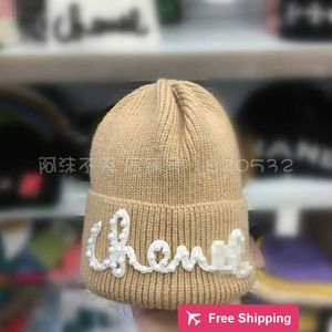 Designer Ball Caps Xiaoxiang woolen hat for women in autumn and winter thick ear protection for warmth large head circumference knitted Baotou hat ski cover cold hat t