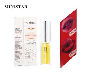 Ministar dudak maksimizer 3d dudak parlatıcı hacim dolgun dolgunlaştırıcı nemlendirici nemlendirici dudak moda profesyonel makyaj zencefil nane yağı 5ml277898