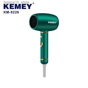 ヘアドライヤーKemei KM-8228 Factory Direct Sales Negative Ion Hot and Cold Air Condying Silent Hair Care Professional SalonヘアドライヤーQ240109