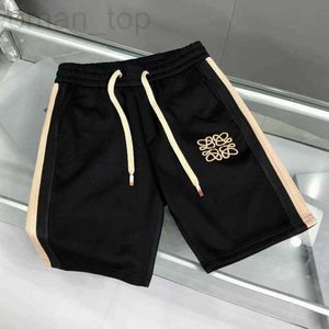 Men's Shorts Designer European Trendy Brand for Summer Split Pants Embroidered Flower Loose Straight Leg Sports and Leisure Guard 6 JDAA