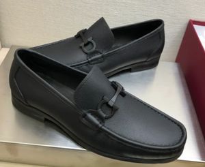 Summer Mens Flats Leather Casual Dress shoes Designer Black Original Cowhide Zapatos De Hombre