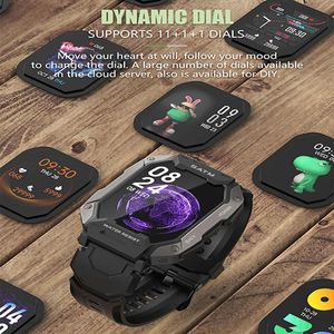 Watches 2022 New Smart Watch Men IP68 5Atm Waterproof Outdoor Sports Fitness Watch Health Monitor Smart Watch for Android iOS