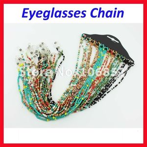 KMD002 Colorful Beaded Pearl Sunglass Reading Glasses Eyeglass Chain Cord Rope Holder 240108