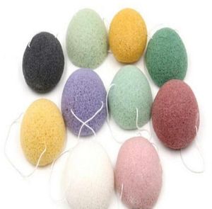 Konjac Sponge Puff Herbal Facial Sponges Pure Natural Konjac野菜繊維メイキングフェイスとボディのクレンジングツール1015930