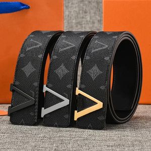 2024 cintura da uomo Pyramide designer cintura cinture reversibili 38mm iniziali lou ceinture vuittton homme steeln