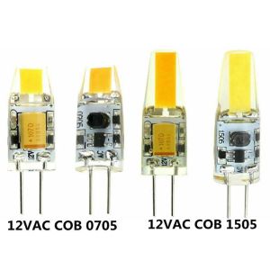 10PCS調光剤MINI G4 LED COBランプ6WバルブAC DC 12V 220Vキャンドルライトは、シャンデリアスポットライトLLに30W 40Wハロゲンを交換します