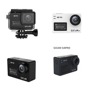 Digital Cameras Sjcamsj8Pro Sports Waterproof Camcorder Camera Touch Sn Hd 4K60Fps Amba Eis Anti-Shake Drop Delivery Otgu5