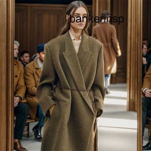 Cashmere Coat Maxmaras Labbro Coat 101801 Pure Wool Wool sided Cashmere Autumn/Winter Long Autumn/Winter Loose New High end Woolen