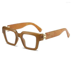 Sunglasses Fashion Square Anti Blue Light Glasses Women Men 2024 High Quality Trending Product Computer Eyeglass Frame