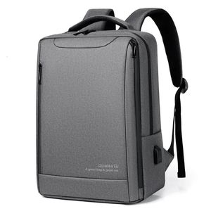 Компьютерный дорожный рюкзак для мужчин, бизнес-школа, расширяемая USB-сумка, большая емкость, 16-дюймовый водонепроницаемый ноутбук 240108
