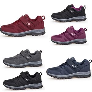 Black Gray Casual Designer Flat Non-slip Red Mens Women Shoes Trainers Sneakers Large Size 35-45 Trending 35