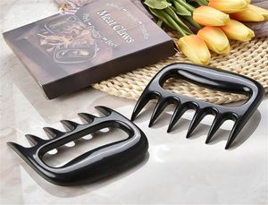 ABS Meat Shredder Chicken Claws BBQ Tool Poultry Pork Shred Cut Meats Splitter Kitchen Separator rökare Grill Fork BPA 2PCSS2143739