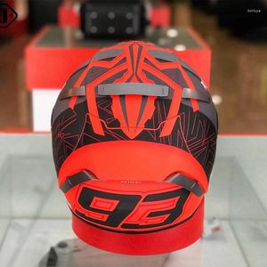 Motosiklet kaskları Shoei X-Fourteen Tam Yüz Kask X14 Gri Kırmızı Karınca Binicilik Motokros Yarışı Motobike