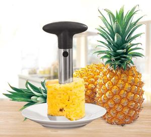 Rostfritt stål ananasskalare Fruit Corer Slicer Peeler stam Remover Cutter Kök verktygsananaskniv med OPP -paketet CCA124252372