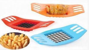 Affettatrice per patate Taglierina per verdure in acciaio inossidabile Chopper Chips Strumento per la produzione di patatine fritte Utensile per la cucina Accessori Y0759900021