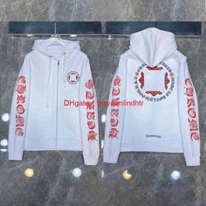 Designerskie bluzy z kapturem Chrome zimowe bluzy sercowe chat z kapturem z kapturem z kapturem luźne płaszcz z kapturem z kapturem mężczyźni kobieta hip hop69 4ikz