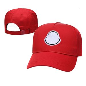 Monclair Cap Designer Najwyższej jakości kapelusz skąpy brzegi hurtowe czapki marka Bonnet Trucker Hat Caps Men Kobiety Summer Baseball Cap haft haftowy dziki swobodny