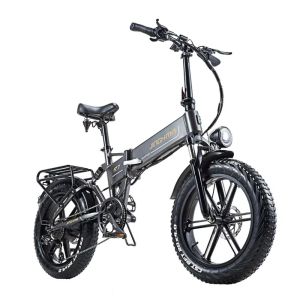 EU Stock R7pro 20 Inch Foldable Fat Tire Electric Bike Adults 800W48V electric bicycle for men take 2 person Lightweight Folding Off Road eBikes