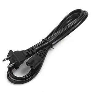 HONGPOE Rysunek 8 AC Zasilacz kabel przewodu 2 zębów dla PS4 Xbox Console ładowarka do drukarki Małe urządzenia domowe Linia przewodowa 1,5 mln US AU UK Plug