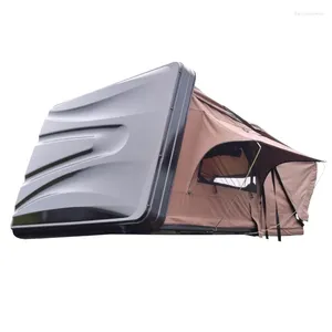 Tents And Shelters Custom Aluminum Hard Shell Car Roof Top Tent Outdoor Folding Camping Truck Rooftop For SUV Pickup Trailer