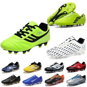 مصمم أحذية رجالي نساء كرة القدم أحذية كرة القدم الحذاء الأبيض الأسود الحزمة السوداء المبطنة Zooms Mesh Trainer Sport Football Cleats Train 35-45