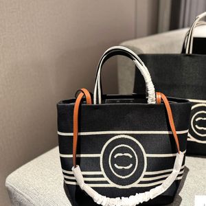 Modedesigner-Tasche Premium Kleine Größe 34X25X24 Denim-Strandtasche Handliche Umhängetasche