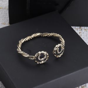 Gold Letter Bracelet Luxury Bangle Wedding Designer Lover For Woman Bracelets Gift Fashion Jewelry