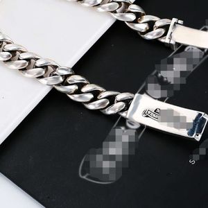 Bracelet Cross Bracelet Men's and Women's Fashion Brand Domineering Personality Retro Hand Brand Thai Silver Bracelet03