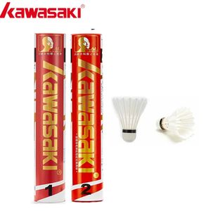 12Pcs Badminton Shuttlecock Goose Feather Badminton Ball Speed 76 77 White Badminton Accessories TEAM 2 TEAM 1 240108