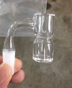 Totalmente soldado quartzo banger Splash Guard Borda chanfrada Quartz Banger Heady Traceless Quartz Nail Domeless Artwork Cold Good Joint4131377