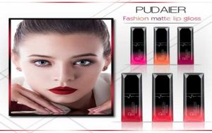 Drop Ship Epack Pudaier Waterproof Liquid LipGloss Metallic Matte Lipstick For Lips makeup Long Lasting Matte Nude Glossy Lip Glos3168307