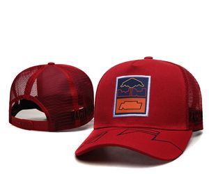 F1 Formuła 1 Cap Baseball Cap Joker oddychający czapkę Słońce Hat Outdoor Hat 2024