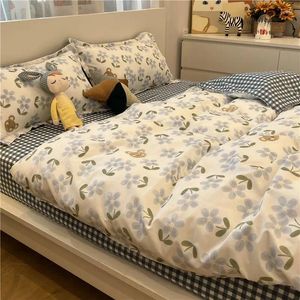 Conjuntos de cama Folha de cama para casal King Size colchas lençóis conjunto edredão casal colcha conforto