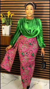 MD Plus Size Afrikanische Elegante Partykleider für Frauen Mode Chiffon Maxi Langes Kleid Kaftan Muslimisches Kleid Damenbekleidung 240109