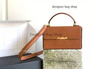 designer bag 5A Shoulder Bag Designer bag Top quality leather Bracket Angled luxury Fashion Camera Handbag box temperament teen Triumph bag