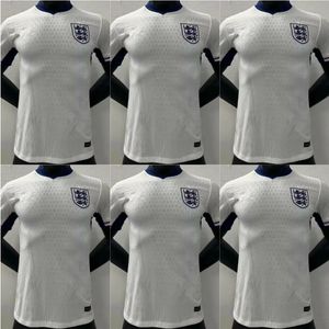 Spelarversion 24/25 fotbollsskjorta England Toone Soccer Jerseys Russo Angleterre VM Kirby White Bright Mead Kane Sterling Rashford Sancho Grealish Men Top