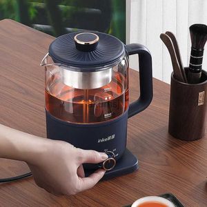 Electric Kettles 1.2L Electric Kettle Automatic Steam Spray Teapot with Filter 600W Glass Teapots Thermo Pot Tea Maker Boil Water Kettle 220V YQ240109