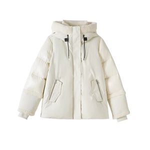 Piumino con cappuccio Mackage Patchwork addensato resistente al freddo Cappotto di media lunghezza Giacca a vita Abbigliamento da sci XV8